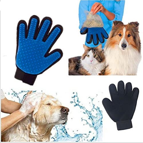 Maibar Handschuhe Hunde Badehandschuh Haustier Handdusche Waschen Gummi Für Katzen Hunde Pferd (ein Paar)