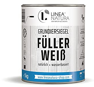 Linea Natura Grundiersiegel Füller Weiß | Grundierung | 1K Wasserfüller 1 kg