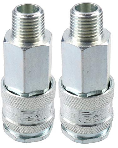 PCL weibliche Kupplung 1/4 BSP-Aussengewinde Druckluftschlauch AC71CM x2
