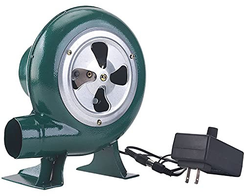 CFYP Electrique Souffleur Ventilateur, Camping Activateur pour Barbecue, Ventilateur de Forge Forgeron Electrique pour Cheminées, Barbecue et Camping