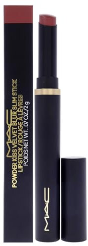 MAC, Lipstick Powder Kiss Velvet Blur Slim Stick - Brickthrush, 2 GM/.07 oz