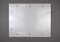 Clipello Rahmenloser Bildhalter Cliprahmen 50x100 cm Bildträger Plakathalter mit 1 mm starker klarer Kunstglas Scheibe genau 1000 x 500 mm