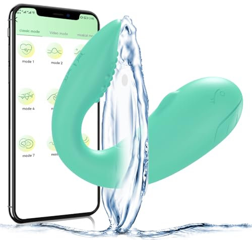 Vibrador Portátil Por App, Estimulador De Clítoris Con Vibración Dual Con 9 Modos, Vibrador De Control De Larga Distancia, Juguetes Sexuales Para Adultos Para Parejas De Mujeres