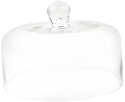 Sharplace Acrylic Cake Stand Cover Food Cover Transparent Serving Dome Cake Cover Lid for Holiday, Serving Platter, Wedding Party Decor , L