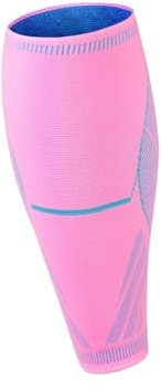 XIUsheUA Wadenkompressionsmanschette 1 stücke Lauf Athletics Kompression Ärmeln Bein Kalb Shin Splints Ellenbogen Knie Pads Schutz Sport Sicherheit Unisex(Pink,XL)