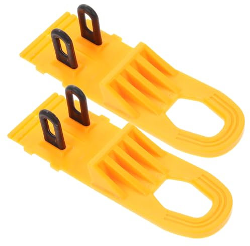 Strumento per Riparazione Ammaccature Auto, 2 Pezzi Plastica Arancia