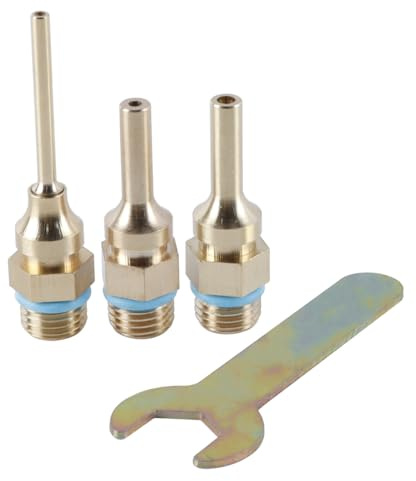 Hoite Un Set Di Pistole Per Colla a Caldo, Chiave Inglese, Adattatore Per Colla in Rame Da 38 Mm, Punta Per Ugello (3 Misure) E Kit Di Assortimento Di Chiavi Per Riparazioni Domestiche