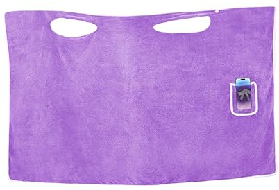 Genérico Toalla De Baño para Ducha,Toalla Corporal Envolvente Ponible para Mujeres | Bata de Baño de Secado Rápido con Cierre Ajustable para Playa, Hotel, Sauna, Dormitorio, Piscina, Residencia