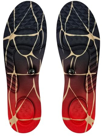 Plantillas de masaje Inserciones Amortiguadoras Para La Salud Y El Cuidado | Plantillas ortopédicas Hombre, Zapatillas, Caminatas Largas, Deportes, Running, Gimnasio, Calzado Casual,