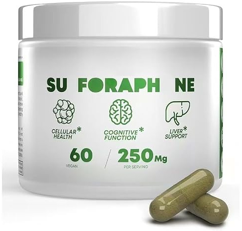 Extracto de brotes de brócoli, aumenta la energía y la vitalidad, la salud del hígado, el apoyo cognitivo y la claridad, limpia y desintoxica, promueve el equilibrio.