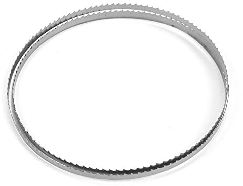 Lame de scie à ruban, 1400 Lame de scie à ruban 6.35mm-6T SK5 Acier à ressort au carbone Coupe de viande pour machine à bois