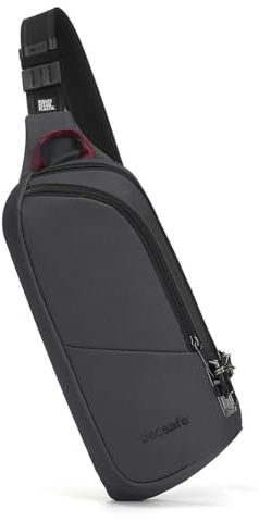 Pacsafe Vibe 150 - Anti-Diebstahl Cross-Body Pack, Diebstahlschutz Umhängetasche