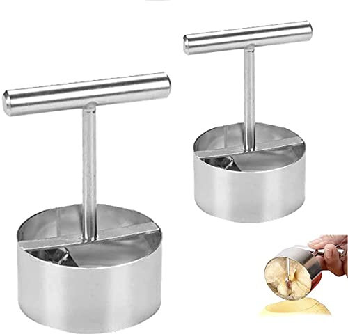 Levatorsolo Per Mele,Levatorsoli Mela,In acciaio inox Apple Core Remover con manico per la cucina di casa Pera Mela (L+S)