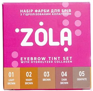 Zola - Juego de pintura oxidante nuevo sistema de coloración innovador, sobre 5 x 5 ml