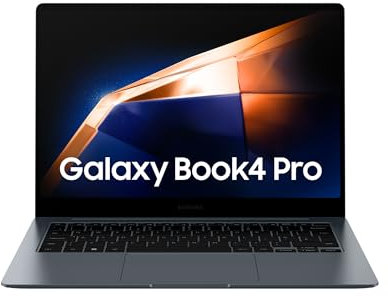 Samsung Galaxy Book4 Pro, Ordenador Portátil Ultrafino 14 HDR, Táctil, Intel Core Ultra 5-125H, 16GB RAM, 512GB SSD, Intel ARC Graphics, Windows 11 Home, Gris Moonstone, Teclado QWERTY Español