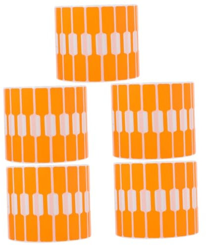 Tofficu 10000 Stück Schmucketiketten Preisschild Für Schmuck Selbstklebende Preisschilder Selbstklebendes Klebeetikett Praktisches Aufkleber Papier Ware