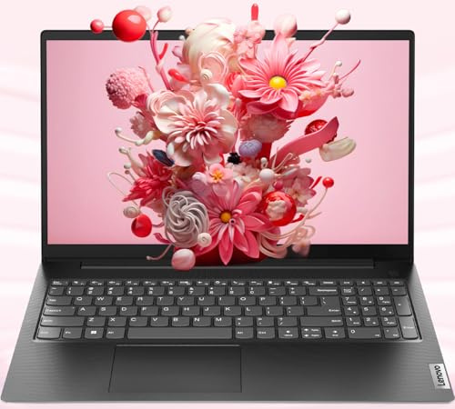Lenovo Notebook aziendale V15 | Processore Intel 4-core | Grafica Intel UHD | FHD da 15,6 pollici (1920 x 1080) | 16 GB RAM | SSD da 512 GB | Ethernet RJ-45 | Durata militare | Windows 11 Pro