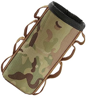 ARTSEWPLY Portable Rattan Gas Bottle Storage Tank Cover for Small Gas Tank, Foldable Oxford Cloth Practical Bag with Easy Cleaning, for Outdoor Camping Use