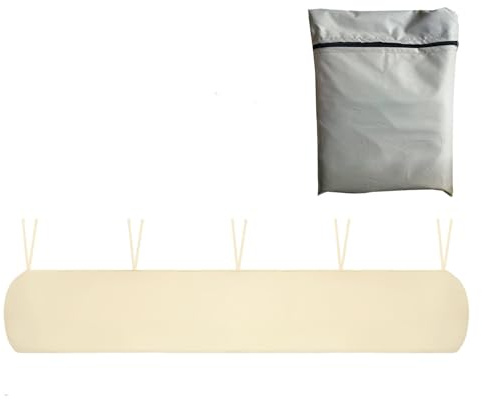 Wasserdichte 6M Markisen-Schutzhülle für freistehende Zelte, Markisen und Outdoor-Abdeckungen, beige Aufbewahrungslösung (4,5)