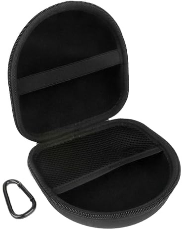 Tasche Schutzhülle für Marshall Major V/IV/III/II/I Faltbar Kopfhörer mit Schnallen (All Schwarz)