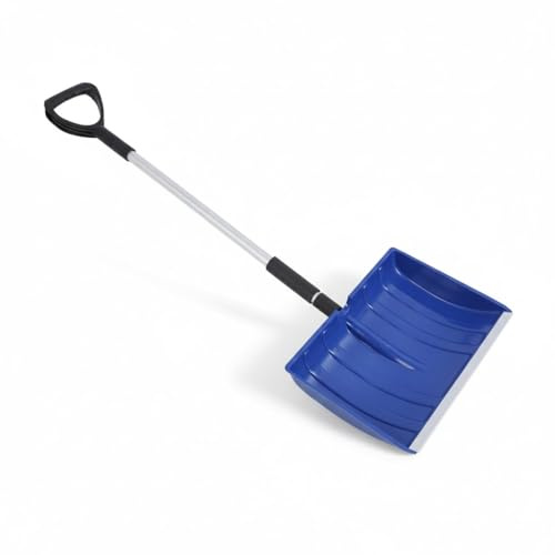 Schneeschaufel, abnehmbar, große Kapazität, leicht, tragbar, Outdoor-Schaufel, Notfall, Auto, Garten (Blau)