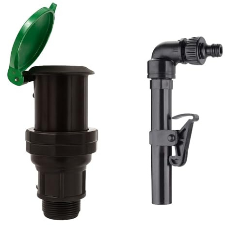 Terra Ricambi Kit Idrantino Presa Rapida da 3/4 con Chiave 3/4 e Presa Rubinetto| Set Irrigazione Interrata Made in Italy