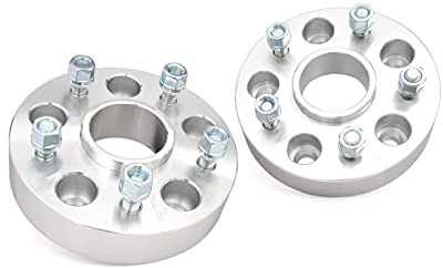 Rough Country 2 Wheel Spacers for 18-22 Jeep Wrangler JL/Gladiator JT - 10085,Silver