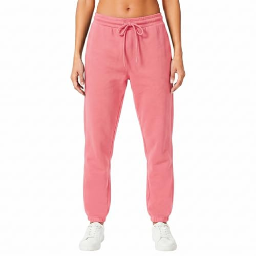 Dam Ljus och Skugga Mjuka Touch Myskläder Joggingbyxor Rosa, M UK
