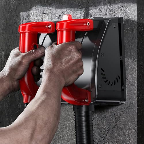 Dfdieratve Electric Wall Planer, Handheld Power Wall Scraper, 1680W Wall Shovel Machine for Wallpaper Paint Putty, Adjustable Depth 1 mm to 4 mm Powerful Electric Handheld Planers