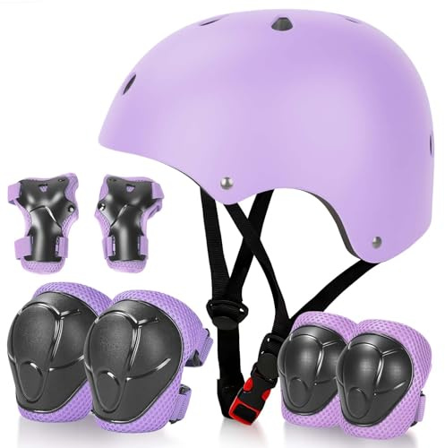 Kids Bike Helmet,Adjustableoddler Skateboard Helmets for 3-5-8-14 Years Kids Girls Boys Youth Bicycle Helmet for Scooter Balance Bike Rollerskating Skateboard