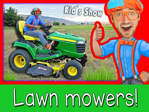 Lawn Mowers for Kids - Yard Work with Blippi