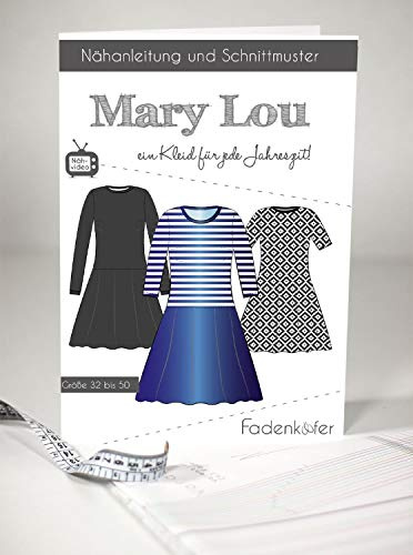 Schnittmuster Fadenkäfer Mary Lou - Erwachsene in den Größen 32-50 Papierschnittmuster