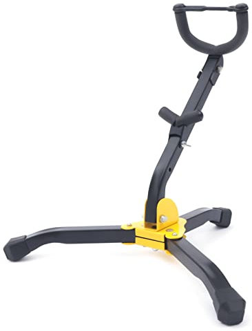 Saxophonständer Saxophon Zubehör Dreibeinstativ für Alt-/Basssaxophon Faltbarer Saxophon Halter Tragbares faltbares Saxophon Rack