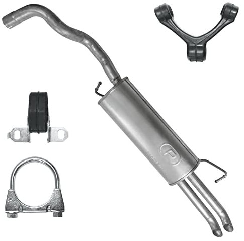 Polmo Endtopf Auspuff für Toledo 2 II Octavia 1 I VW Golf 4 IV 1 I 1.9 TDI