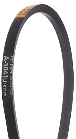 sourcing map A-1041 Trapezoidales Correas Transmisión Correa 1041mm Interior Circunferencia Goma para Potencia Transmisión