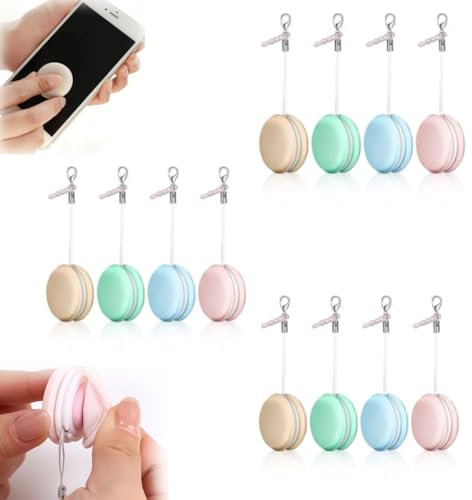 Limpiador De Pantalla De Teléfono Móvil Macaron 2023 Limpiador De Pantalla 3 En 1 Colorido Macaron Colgante Creativo Para Limpiar La Pantalla Del Limpiadores De Pantalla Limpie Móvil/PC/TV ( Size : 12