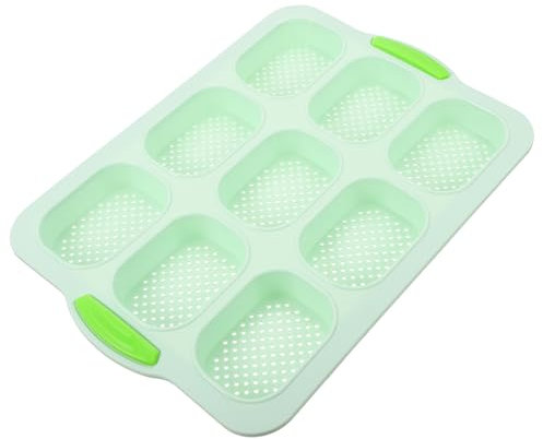 NAMOARLY Teglia Silicone Alimentare Per Pane Francese Cavità Antiaderente Facile e Demouldare Per
