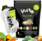 YUIT - Batidos Sustitutivos de Comida con 31 vitaminas y Minerales + Probióticos - Batido Proteico con 35gr de proteínas - Comida Real y Natural - Batido dietético saciante (1kg - Verduras + SHAKER)