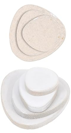 Lurrose Diy Mosaikfliesen Natursteinen Unregelmäßige Kieselsteine für Kreative Projekte Material für Heimwerker und Dekoration Pack mit Einzigartigem Design