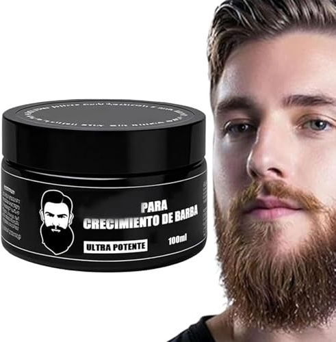 Crema para Barba de Hombres | Crema Estilizadora para Barba - Bálsamo Acondicionador Hidratante 100ml Para Crecimiento Estilizado Piel Facial