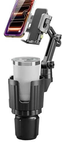 Bracketron Cup Holder Phone Mount for Car, TripGrip Truck Phone Holder