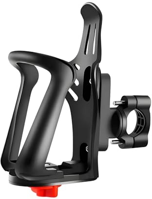 Qixuer Flaschenhalter Fahrrad, Getränkehalter, Trinkflaschenhalter Fahrrad 75-95mm Verstellbare Größe, Flaschenhalterung für Fahrrad/Rennrad/Kinderwagen/Roller/Motorräder