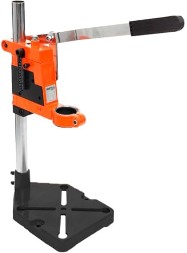 Mediawave Store - Supporto Verticale per Trapano DK-001 Colonna con Base in Ghisa Universale per Foratura di Precisione e Taglio Attacco 43mm per Fai da Te e Officina