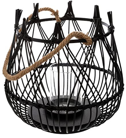 Atmosphera - Korblaterne - H.31 cm - Schwarz
