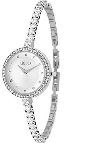 Liu Jo Orologio analogico al quarzo da donna con cinturino in acciaio inox TLJ1830, argento