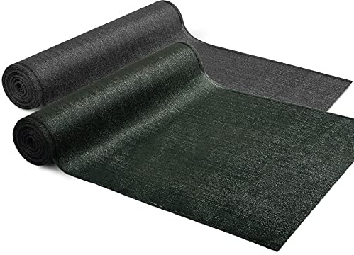 Floordirekt Zaunblende Marius | Sichtschutz für Zaun & Balkon mit Befestigungszubehör | Schattiernetz Sonnenschutz Windschutz (Anthrazit, 1,2 x 30 m (BxL))