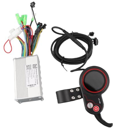 Contrôleur 36V pour Trottinette Électrique et Vélo électrique avec Panneau de Commande d'affichage LCD et Accessoire de Changement de Vitesse