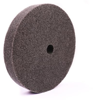 CBRIGHT 6 Zoll Fiber Schwabbeln Rad, Entgraten Räder, 1pc Quick Changed Ersatz Schwabbeln Pad für Bench Buffer/Bench Grinder Maschine Polieren von Edelstahl, etc.