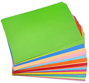 Lurrose 50stücke Farbiges Papier Zum Basteln Bunte Origami-papiere Faltbares Papier Für Diy-projekte Farben Gemischt Für Kindergarten Und Handarbeit