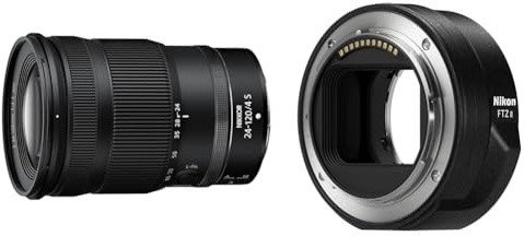 NIKKOR Z 24-120mm f/4 (incl. Gegenlichtblende HB-102) & FTZ II (Adapter für F Objektive auf Z-Mount Kameras)